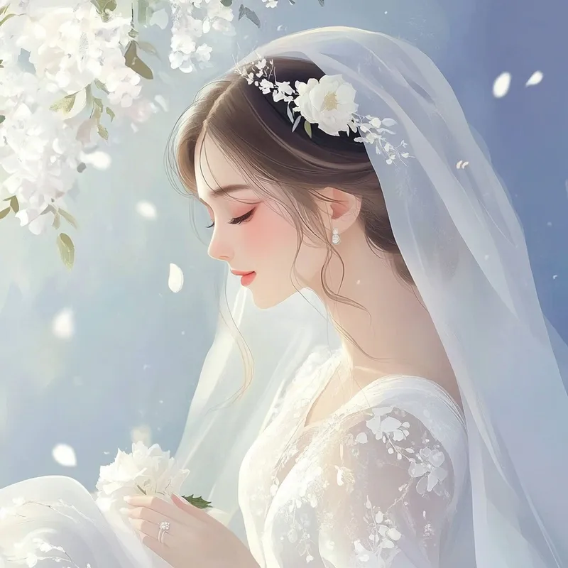 Ethereal Bridal Reverie - Пример 4