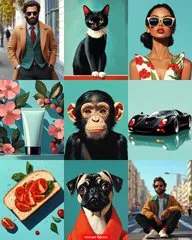 Cyberpunk Glitch Aesthetic - Пример 3