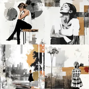 Modern Abstract Solitude - Пример 1