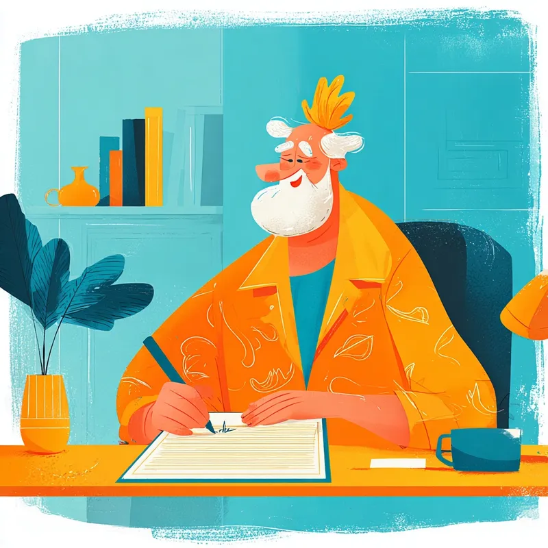 Moody Monochrome with Neon Accents - Пример 4