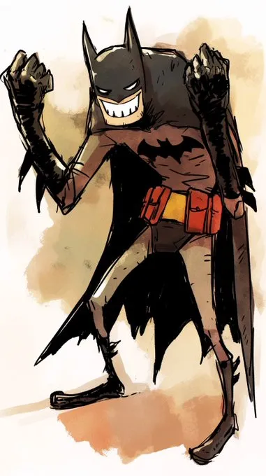 Retro Villainous Cartoon Style - Пример 2