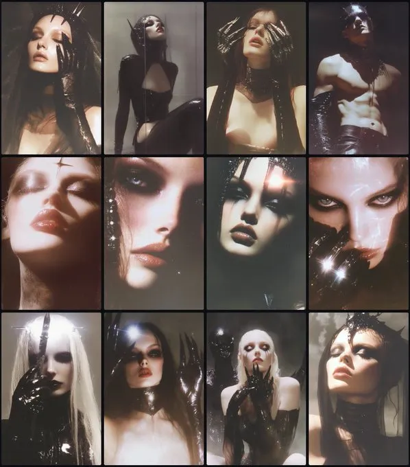 Dark Avant-Garde Portraiture - Пример 1