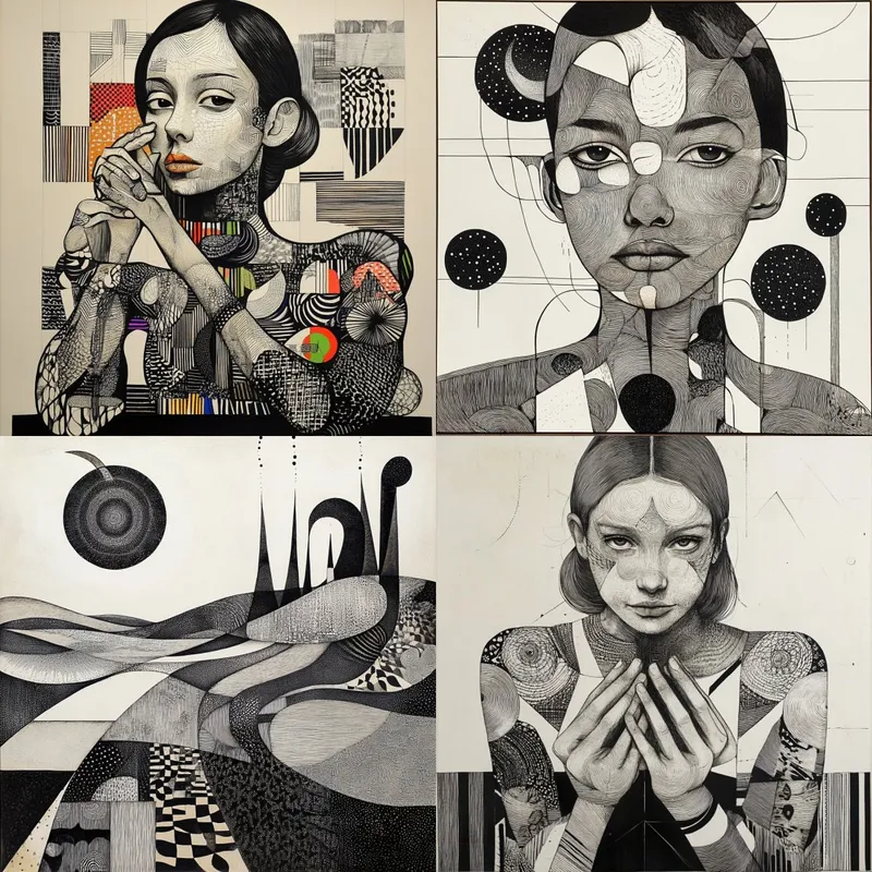 Samurai Noir Elegance - Пример 1