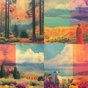 Surreal Sneaker Landscape - Пример 3