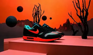 Surreal Sneaker Landscape - Пример 1