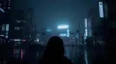 Futuristic Nightscape - Пример 4