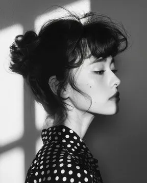 Elegant Monochrome Portrait - Пример 1