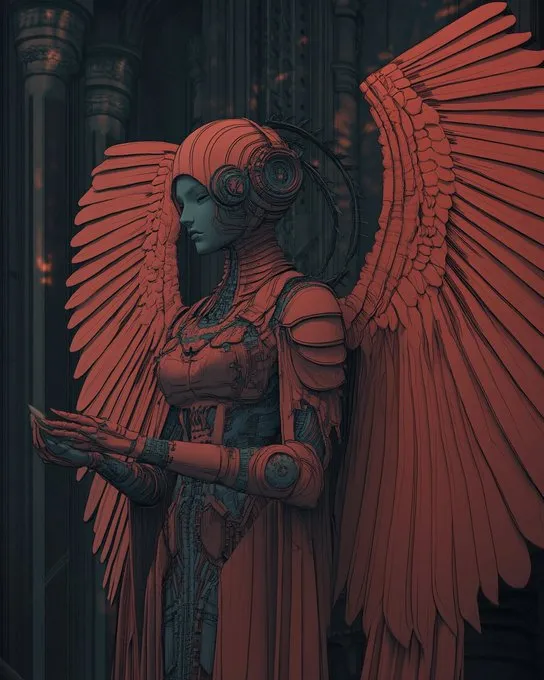 Crimson Sunset Sentinel - Пример 3