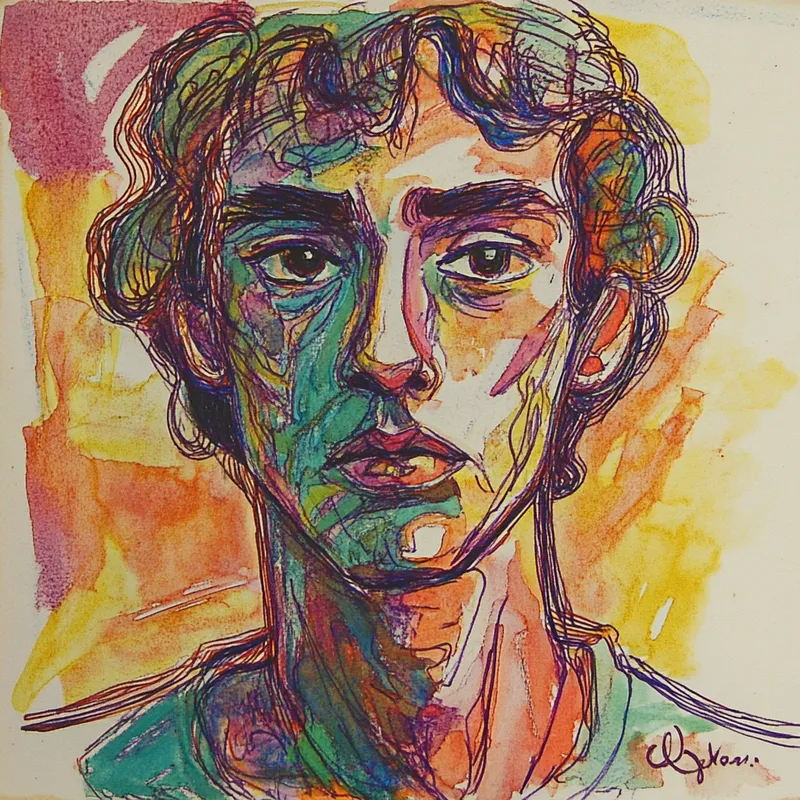 Vibrant Watercolor Anime - Пример 2