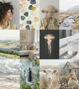 Serene Pastel Harmony - Пример 1