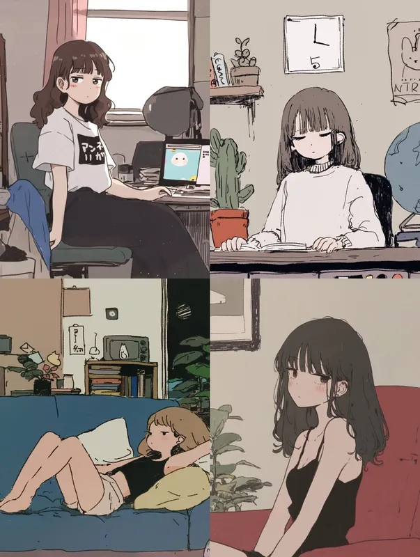 Cozy Anime Lifestyle - Пример 2