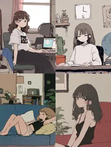 Cozy Anime Lifestyle - Пример 1