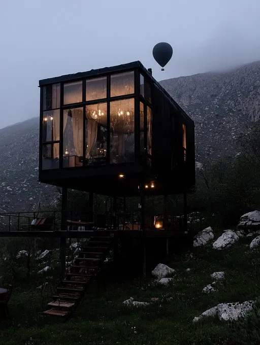 Mystical Mountain Cabin - Пример 2