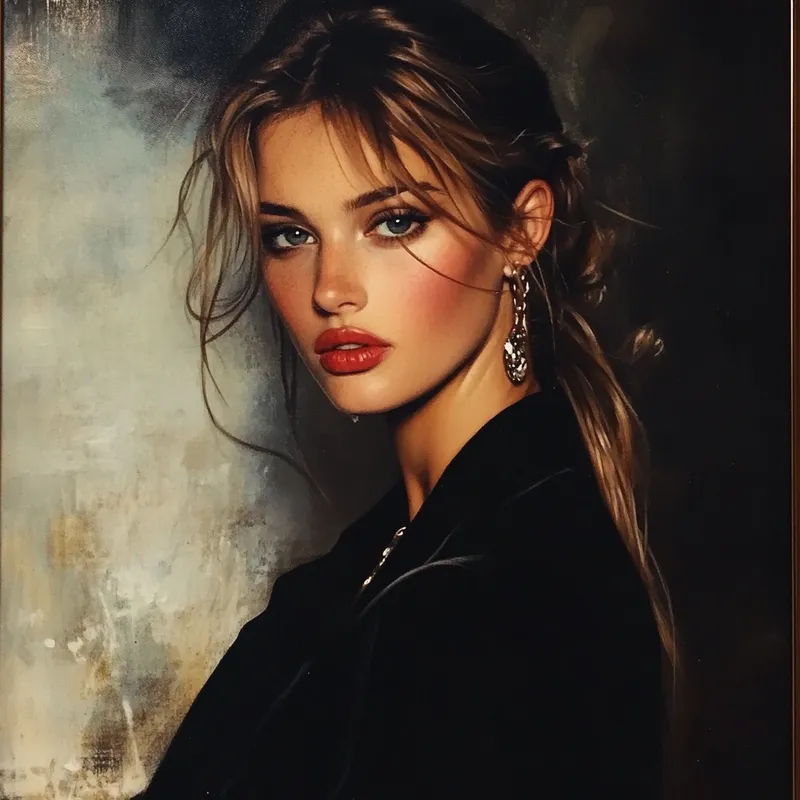 Gothic Glamour Noir - Пример 4