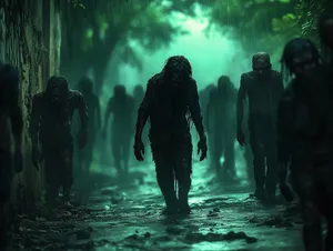 Cinematic Leica Zombie Scene - Пример 1