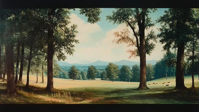 Pastoral Equine Landscape - Пример 3