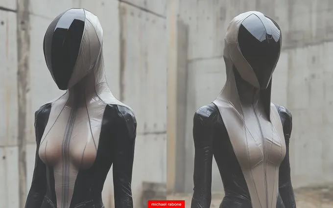 Futuristic Surrealism - Пример 1