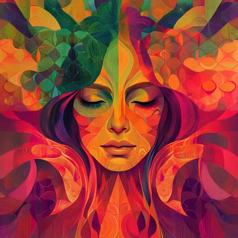 Psychedelic Bloom - Пример 4