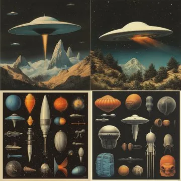 Futuristic Mystical Cityscape - Пример 4