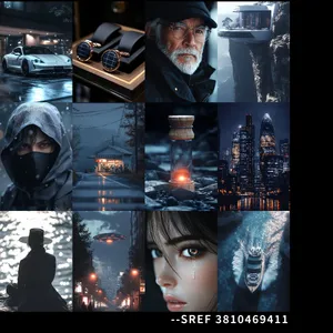 Moody Urban Noir - Пример 1