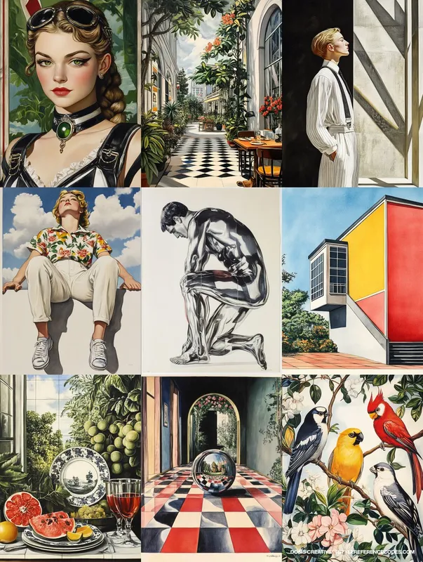 Modern Renaissance Elegance - Пример 2