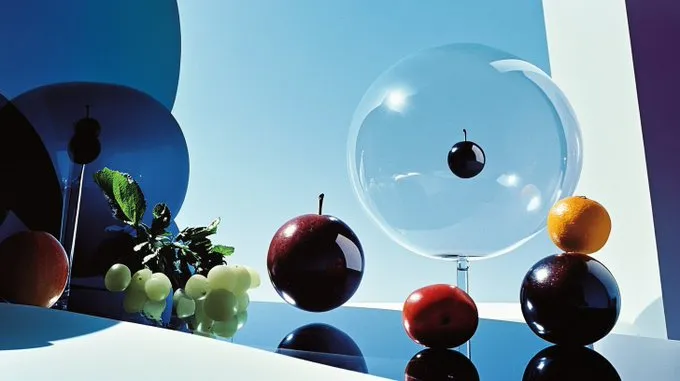 Futuristic Minimalism with Cool Tones - Пример 3