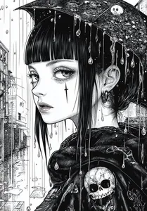 Vibrant Abstract Anime - Пример 3