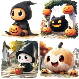 Charming Halloween Chibi - Пример 1
