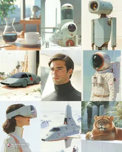 Architectural Blueprint Aesthetic - Пример 4