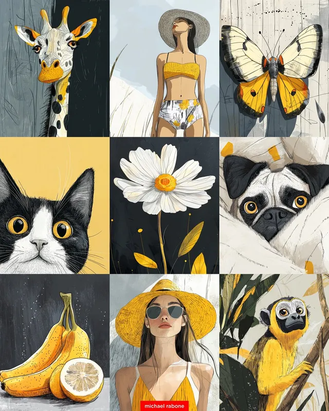 Vibrant Illustrated Whimsy - Пример 2