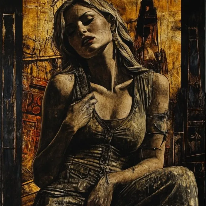 Dark Samurai in Gothic Atmosphere - Пример 4