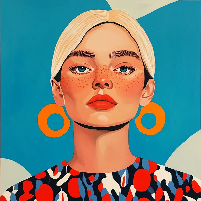 Vibrant Anthropomorphic Portraits - Пример 3