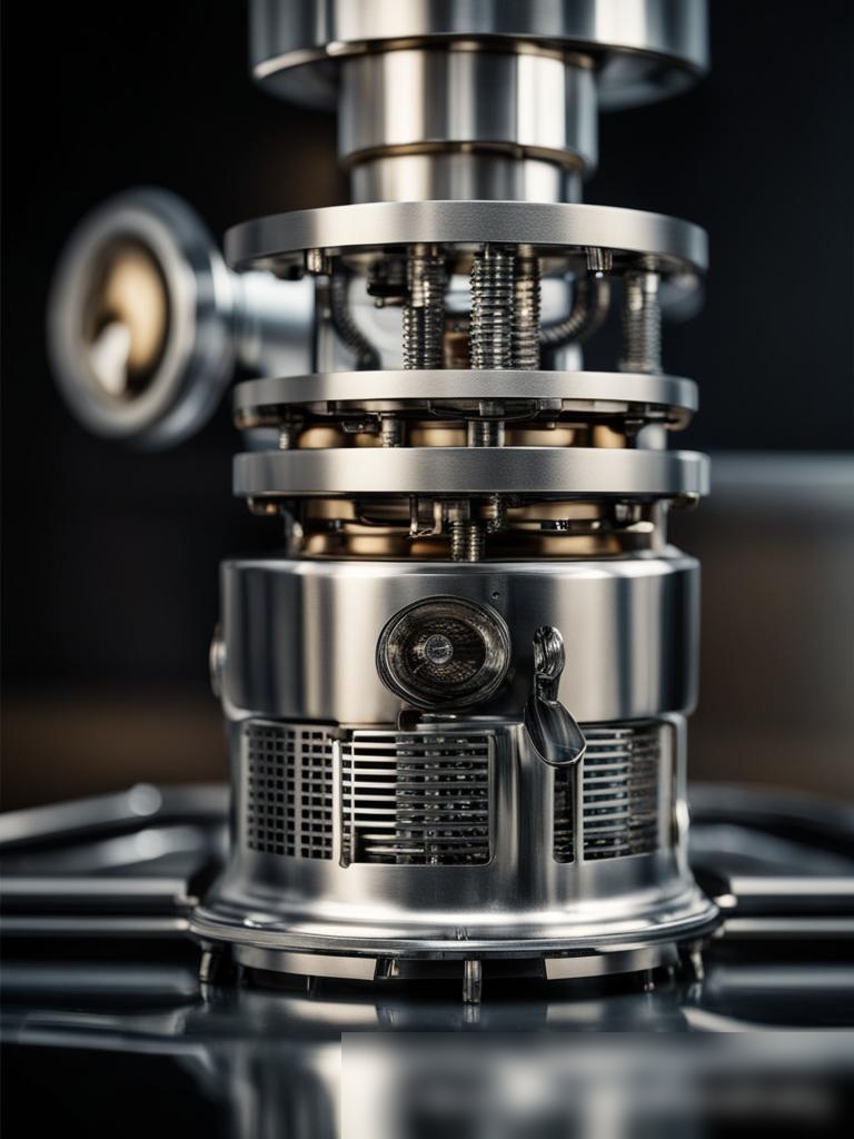 Изображение ультрасовременной утилизационной установки для мусора крупным планом - Пример 5