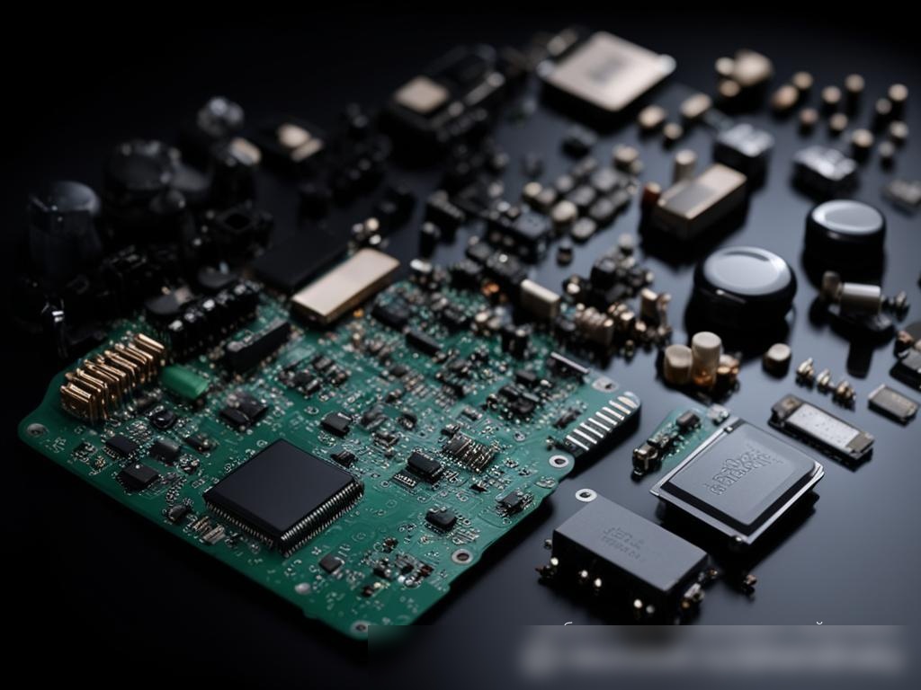 Изображение, демонстрирующее мелкие электронные компоненты, используемые в бытовой технике - Пример 4