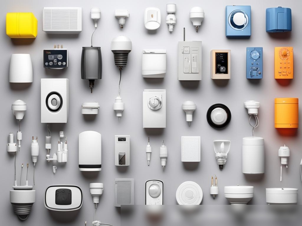 Изображение, изображающее разнообразные аксессуары для бытовой техники - Пример 4