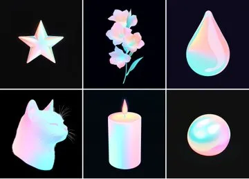 Pastel Dreams: Whimsical Ice Cream - Пример 3