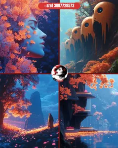 Dreamlike Neon Serenity - Пример 1