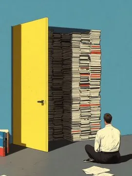 Minimalist Surrealism of a Cat - Пример 3