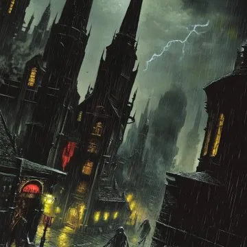 Gothic Sci-Fi Horror Atmosphere - Пример 2