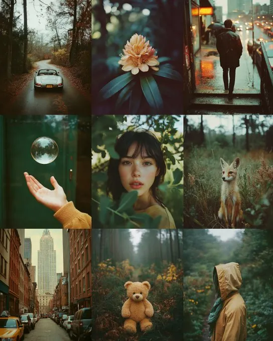 Moody Urban-Nature Fusion - Пример 2