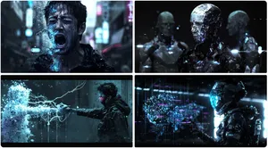 Surreal Retro-Futuristic Vibe - Пример 4