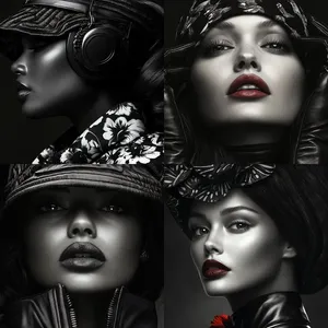 Retro Futuristic Pin-Up - Пример 3