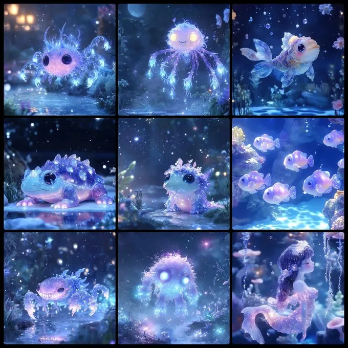 Enchanted Marine Fantasy - Пример 2