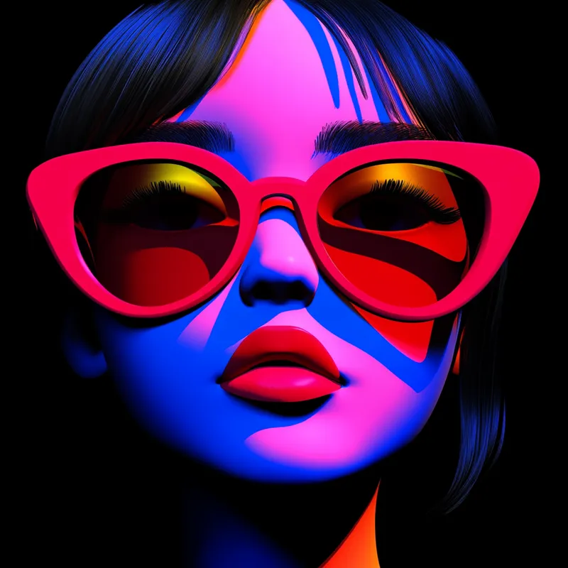 Red 3D Pop - Пример 4