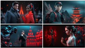 Cinematic Asian Fusion - Пример 1