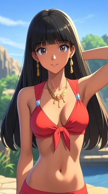 Whimsical Fusion of Disney and Ghibli - Пример 4