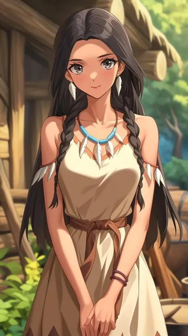 Whimsical Fusion of Disney and Ghibli - Пример 1