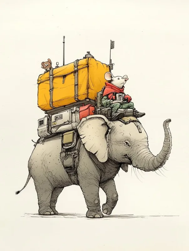 Whimsical Architectural Sketches - Пример 3