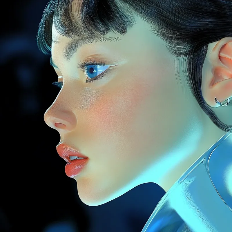 Ethereal Neon Whimsy - Пример 2