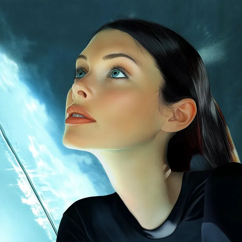 Ethereal Neon Whimsy - Пример 3